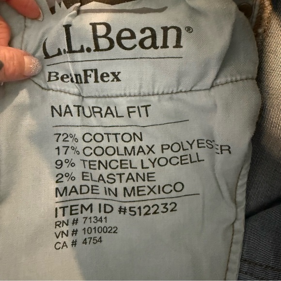 L.L. BEAN Men’s Beanflex Natural Fit Denim Jeans Med Wash Size 35 - Picture 9 of 9